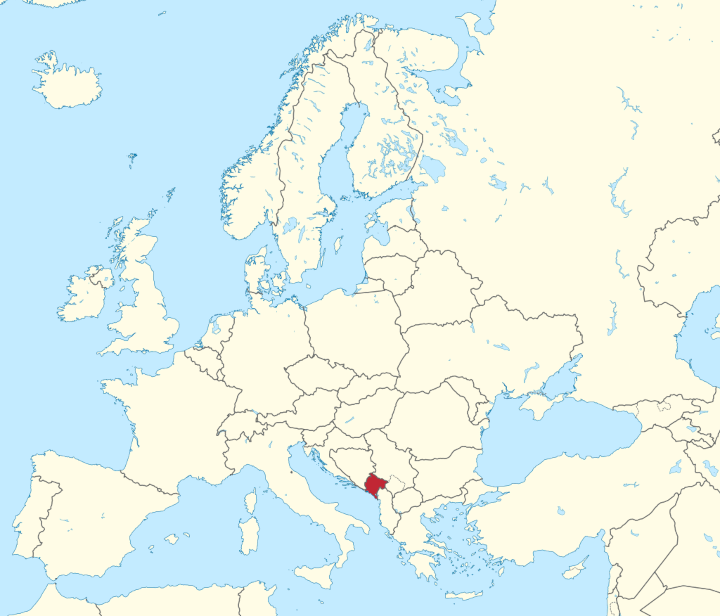 Montenegro Karte