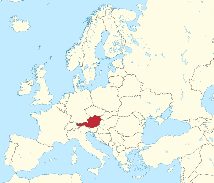 Österreich Karte