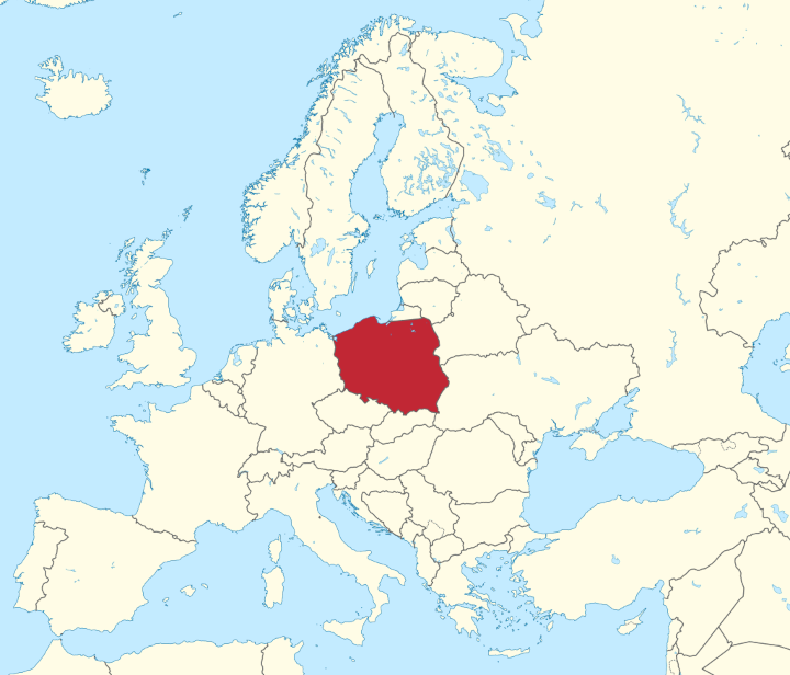 Polen Karte