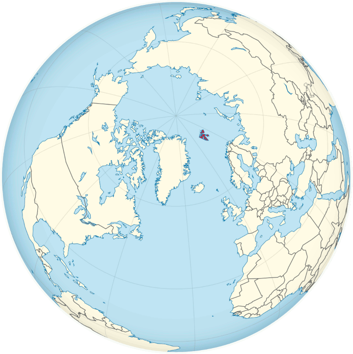 Spitzbergen Karte