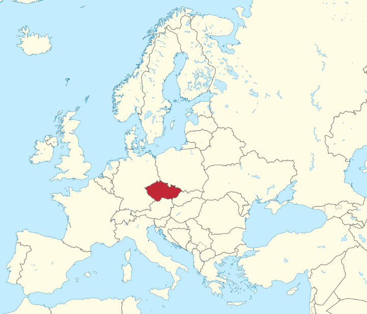 Tschechien Karte