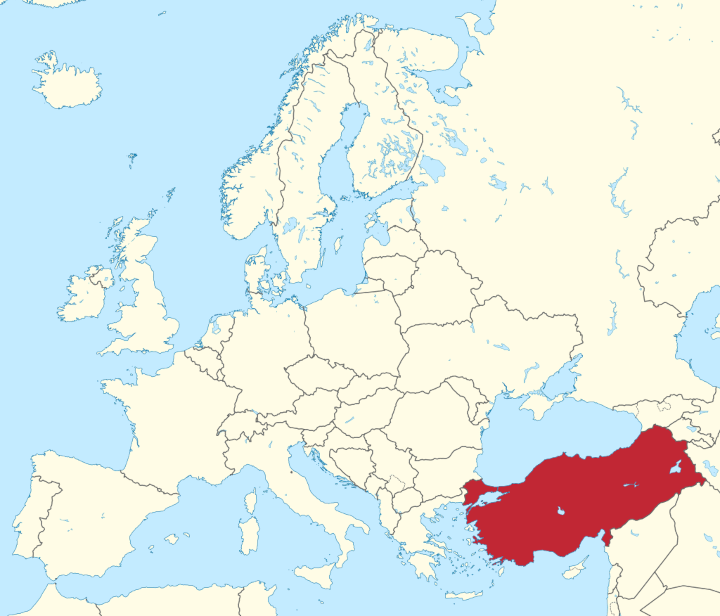 Türkei Karte