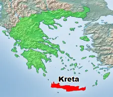 Kreta Griechenland Lage