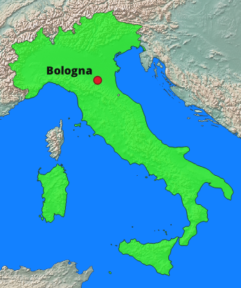 Bologna Lage Italien