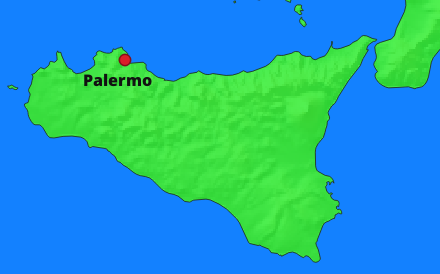 Palermo Lage Sizilien