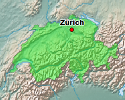 Zürich Schweiz Lage