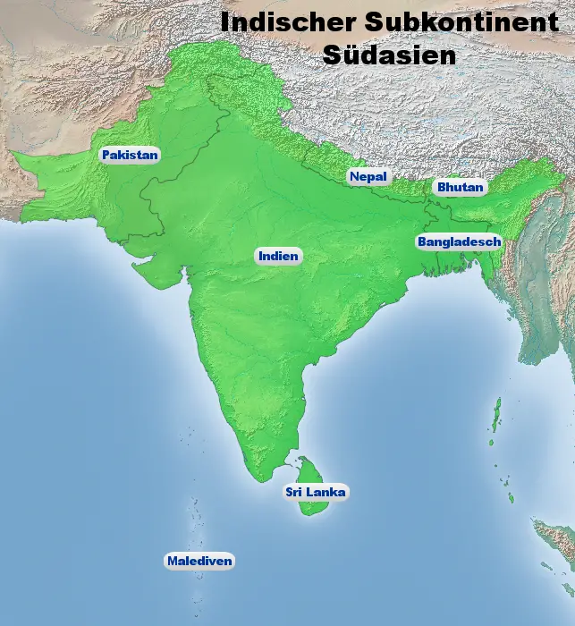 Südasien Klima