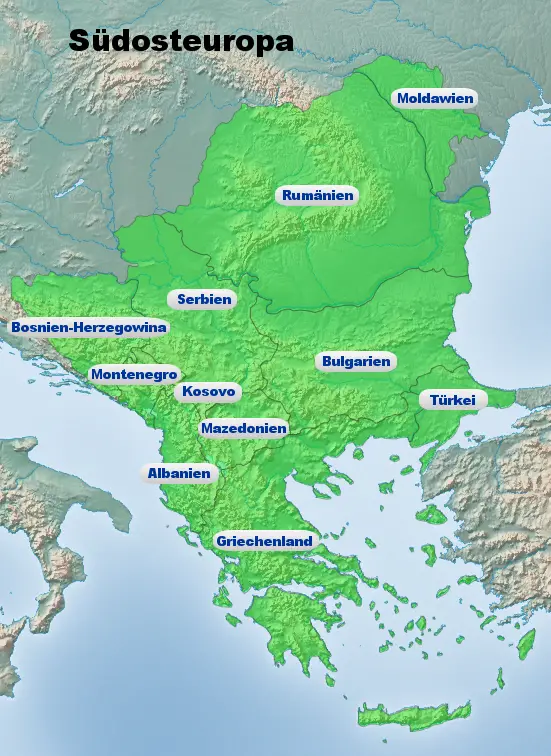 Südosteuropa Klima
